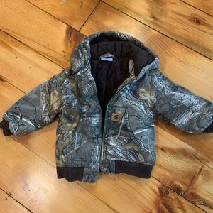 Camo Carhartt Jacket size 18m